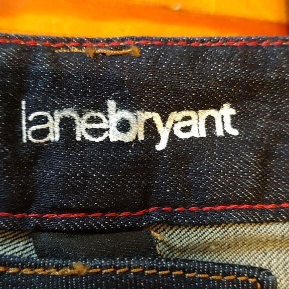 Lane Bryant Distinctly Boot Denim Jeans Dark Wash Size 18 - Picture 2 of 13